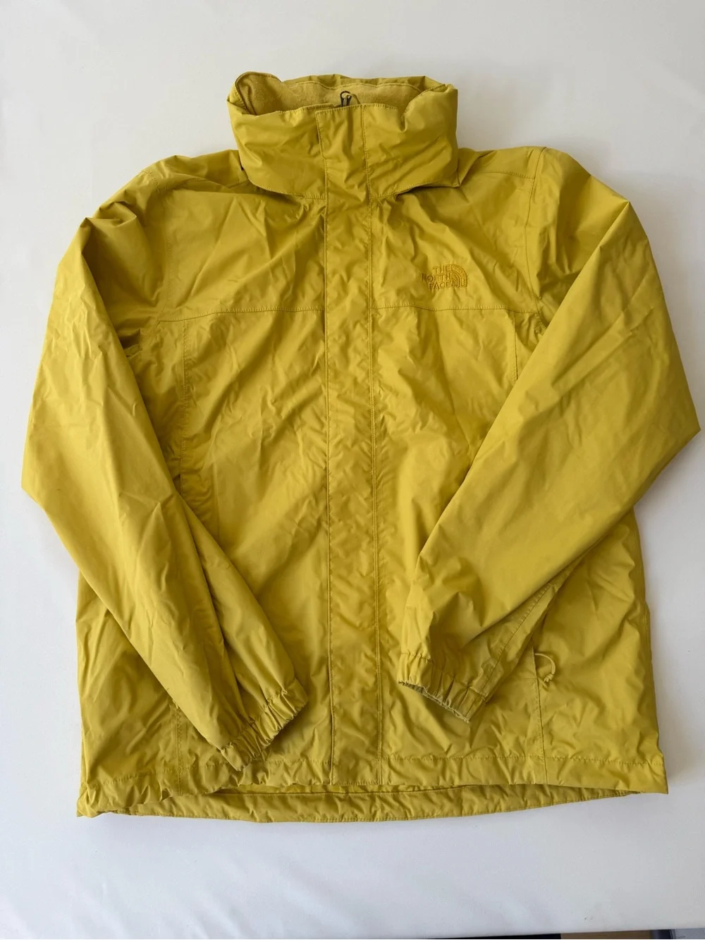 The North Face Men's Mustard Yellow Windbreaker Jacket